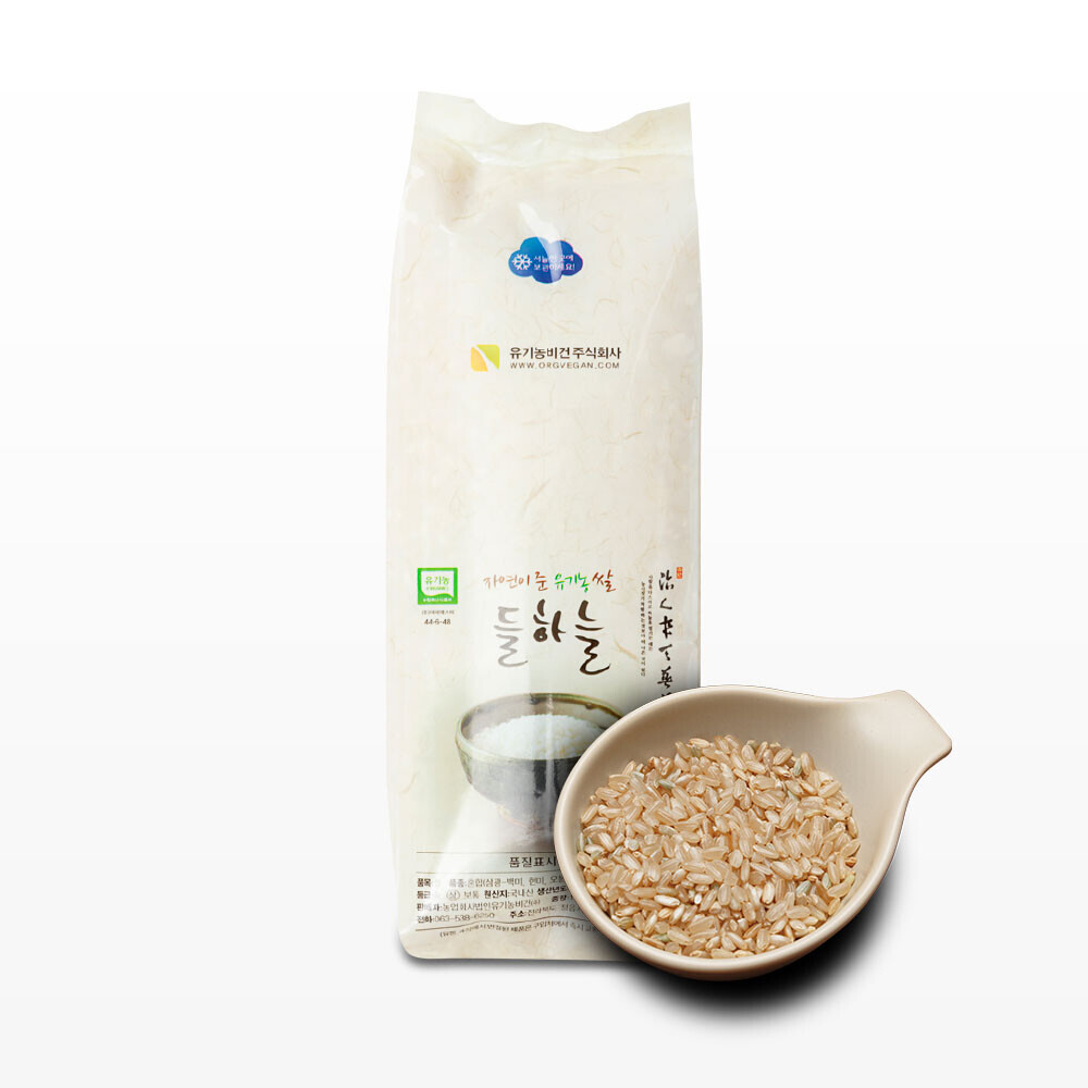 현미 / 10kg / 들하늘 유기농쌀 (주주회원)
